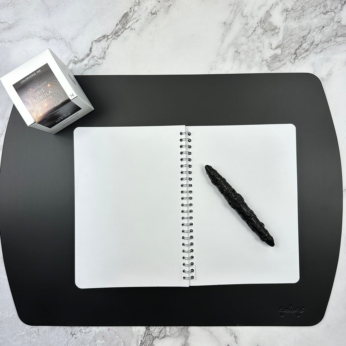 Writing Mat- Italian Repurposed Leather