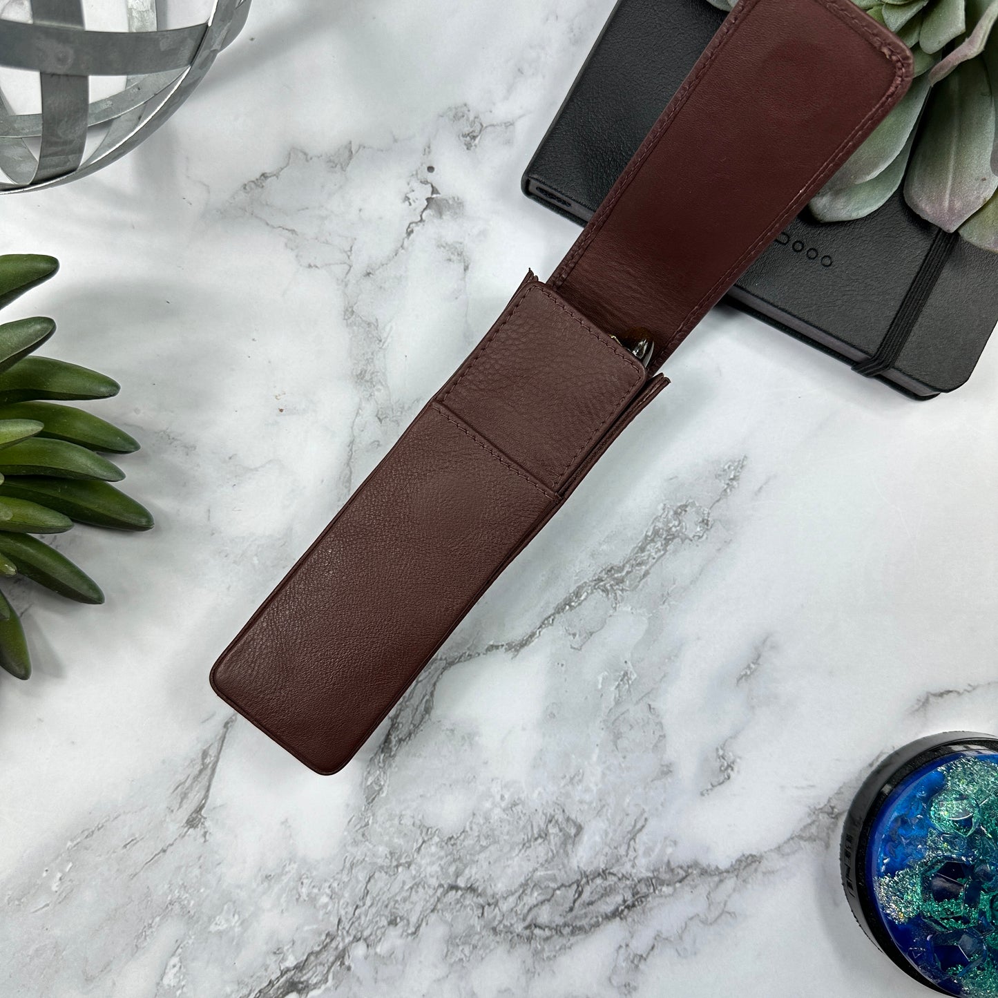 Étui à stylo magnétique à 2 stylos