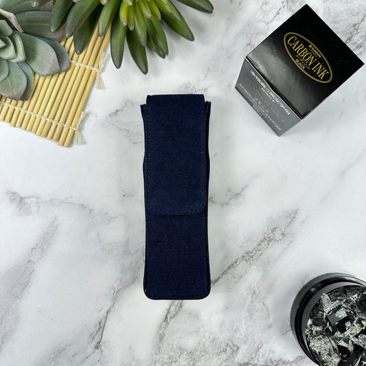 Denim 2 Pen Magnetic Pen Case
