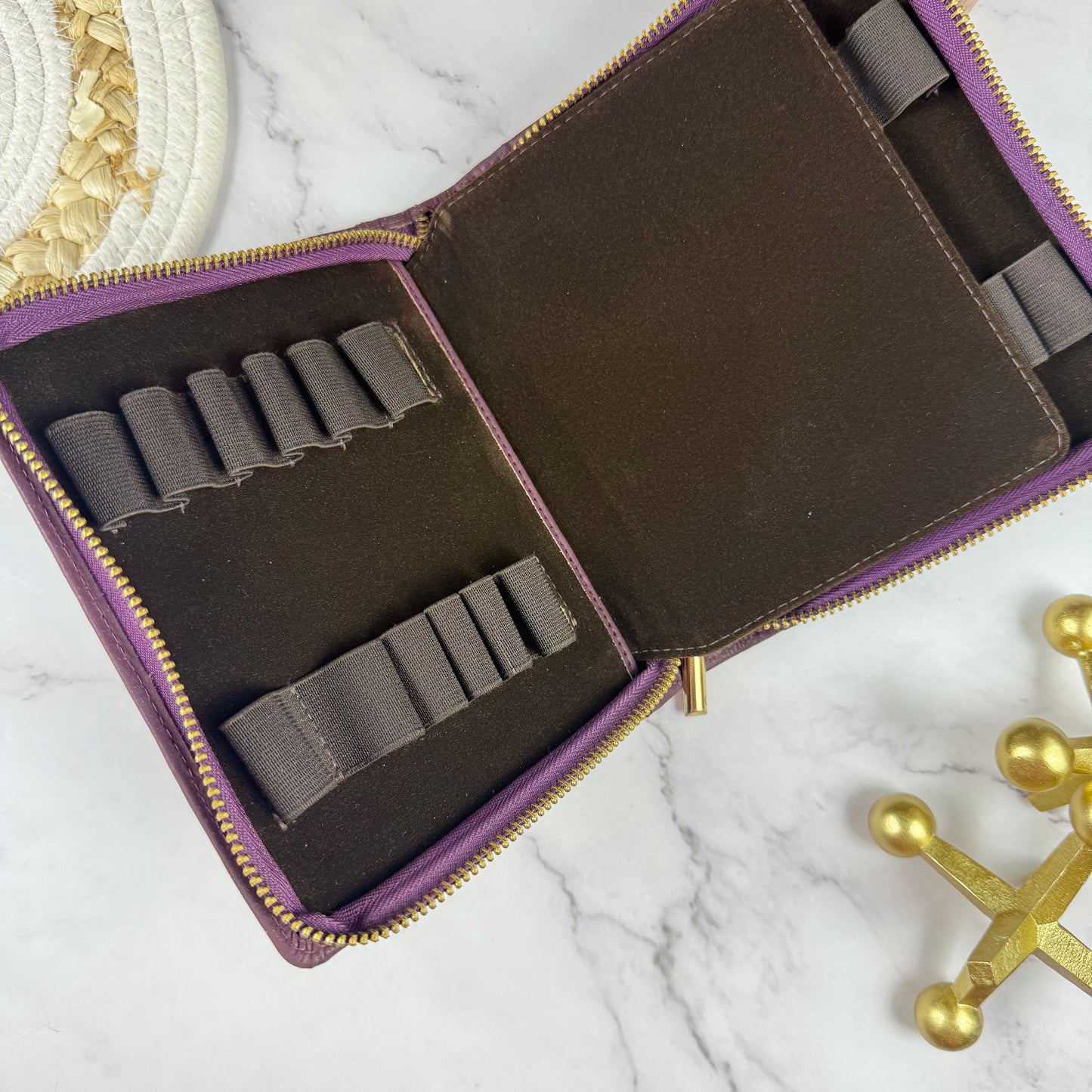 Étui à stylos zippé pour 12 stylos