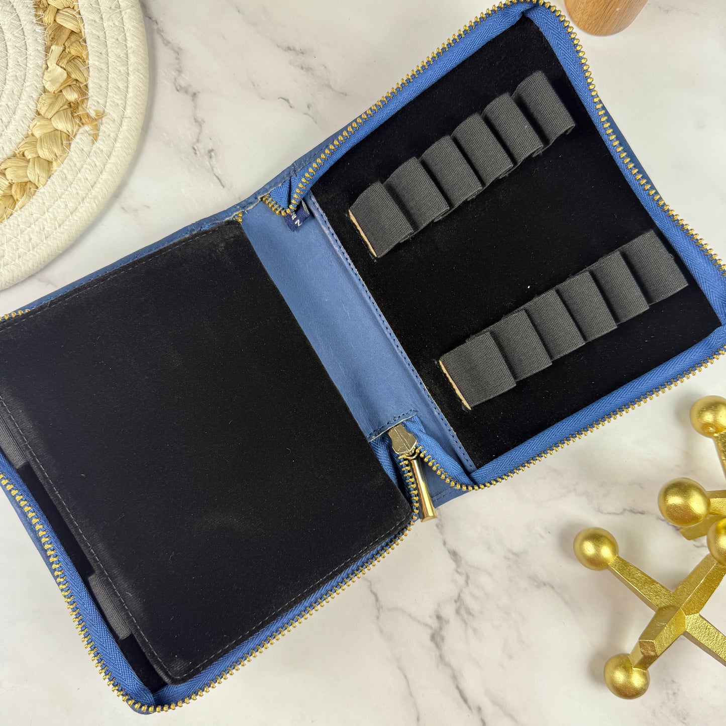 Étui à stylos zippé pour 12 stylos