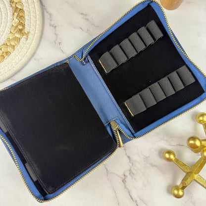 Étui à stylos zippé pour 12 stylos